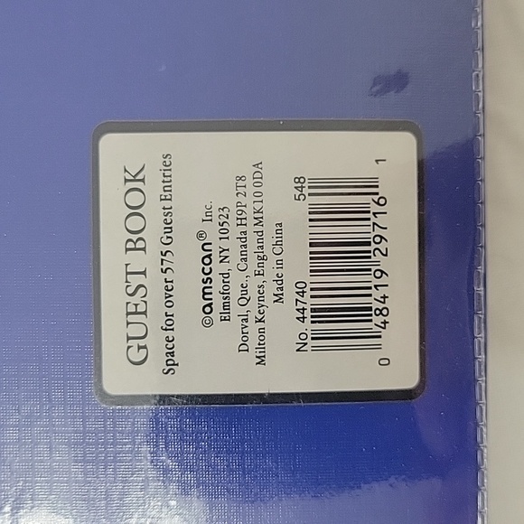 NEW 🔯 Bar Mitzvah Wedding Hanukkah Guest Book Birthday Reunion Party - Picture 3 of 11